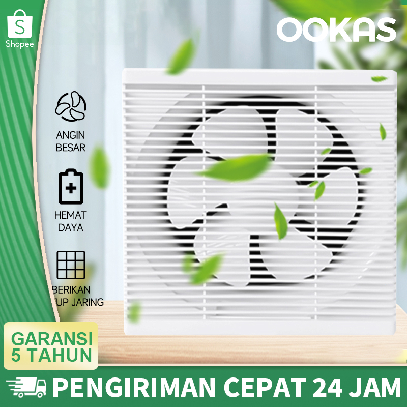 Jual Exhaust Fan Kipas Angin Hexos Plafon 8 Inch / 10 Inch/12 Inch ...