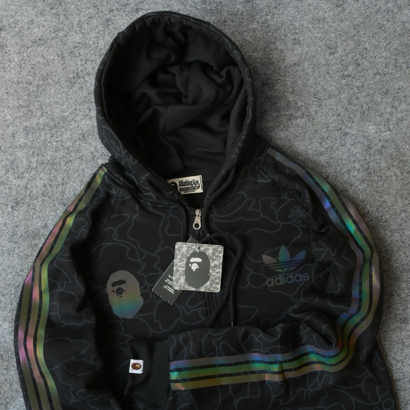 Jaket adidas bape store
