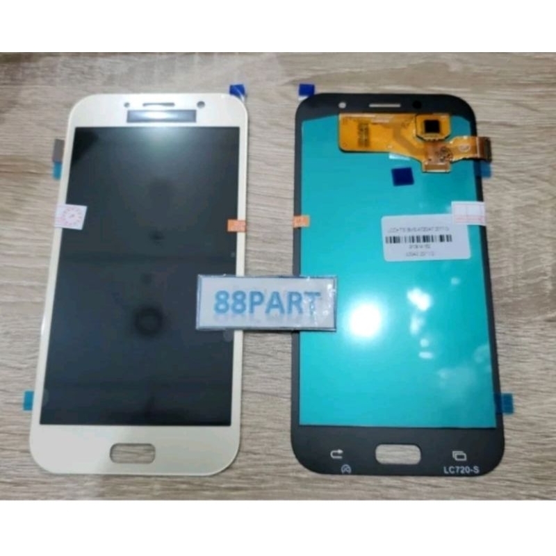 Jual LCD SAMSUNH A720 A 720 A7 2017 FULLSET TOUCHCSCREEN OLED | Shopee ...