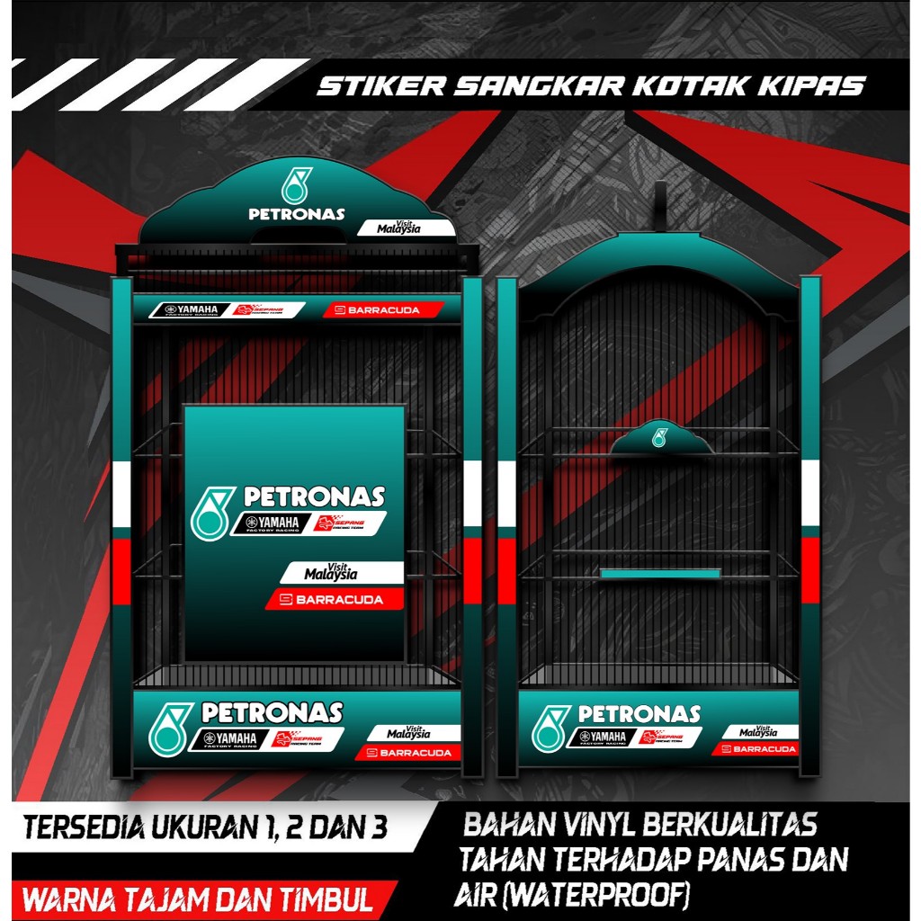 Jual Stiker Decal Sangkar Burung Kotak Kipas, Kacer, Kenari, Cucak Ijo ...