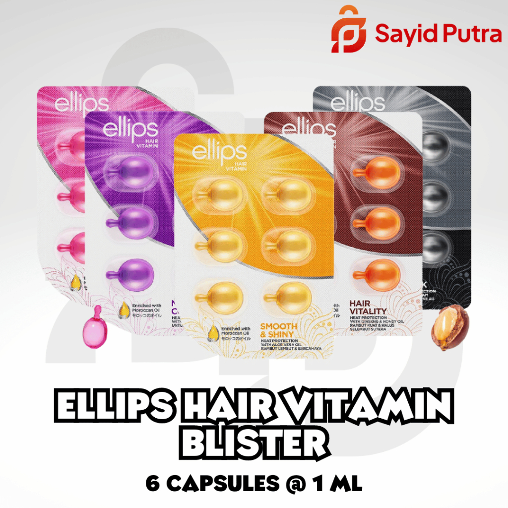 Jual ELLIPS HAIR VITAMIN PRO KERATIN COMPLEX ( ISI 6 BUTIR ) | Shopee ...