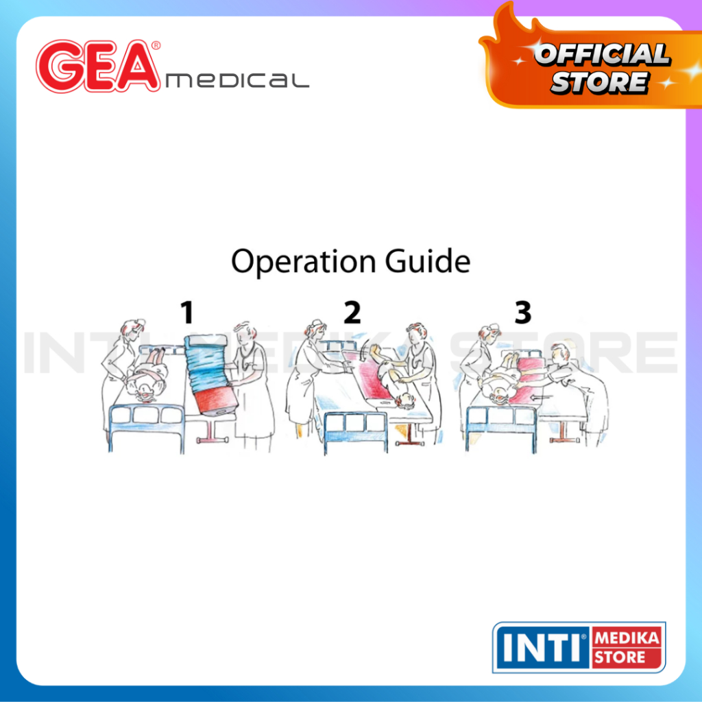 Jual GEA - Manual Patient Transfer Board FLY-220H EASYMOVE | Papan Alat ...
