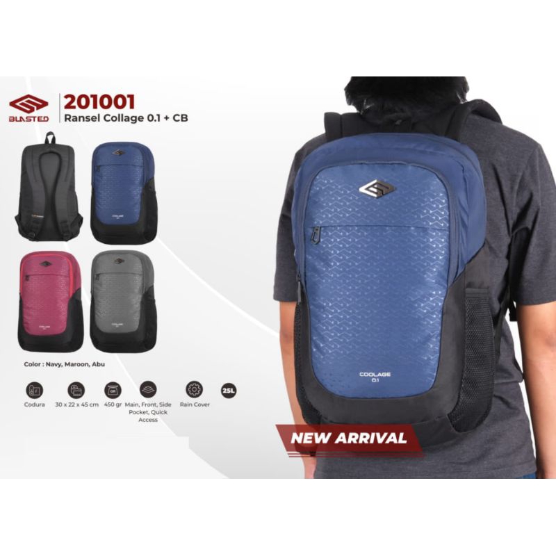 Jual Tas Ransel Sekolah Pria Blasted 201001 | Shopee Indonesia
