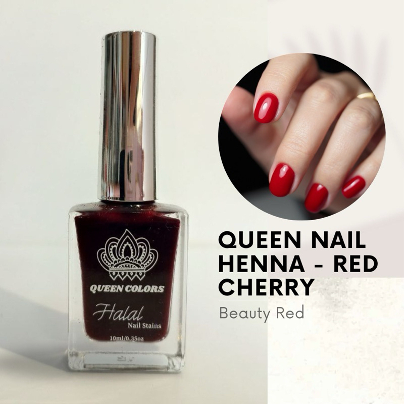 Jual Queen Colors 17 warna QUEEN NAIL HENNA kutek muslimah kutek