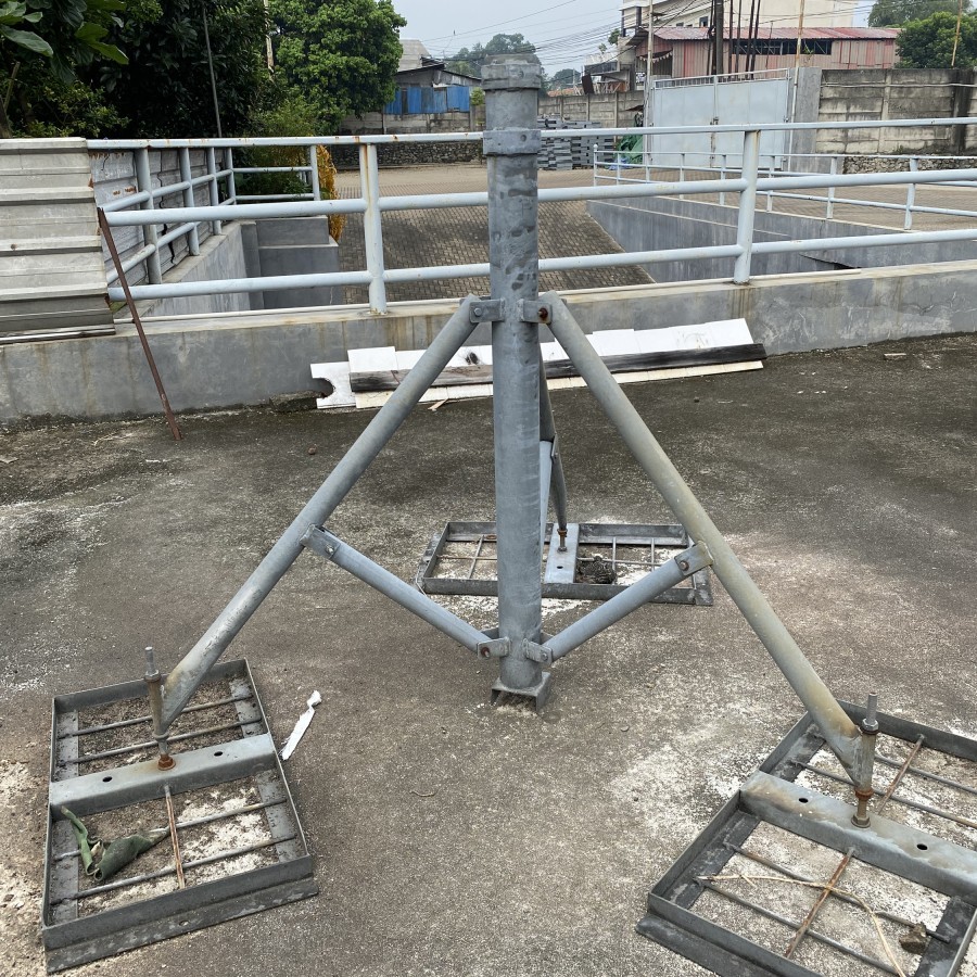 Jual Mounting Antenna Vsat 1.8 NPRM kaki 3 PRODELIN/SKYWARE | Shopee ...