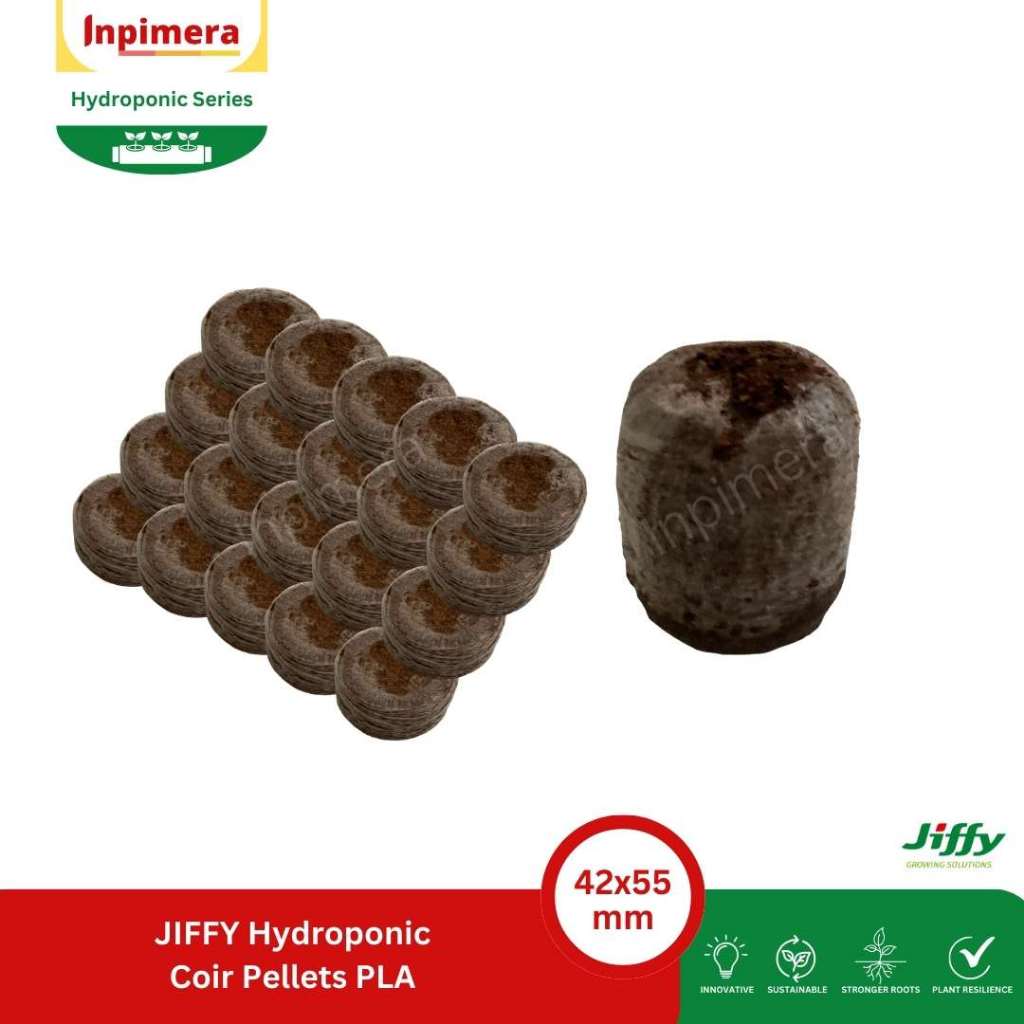 Jual Jiffy 7C Coir Pellets Media Tanam Hidroponik Siap Pakai 20 Pcs Shopee Indonesia