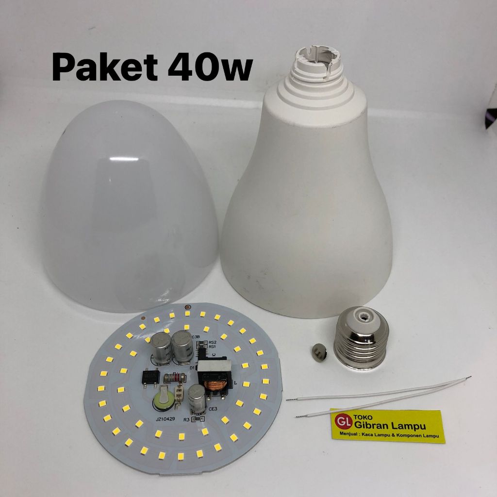 Jual Paket Rakit Lampu Led Model Oval Elips 40 Watt Rakitan Lampu Led Ellipse Tanpa Merk 5199