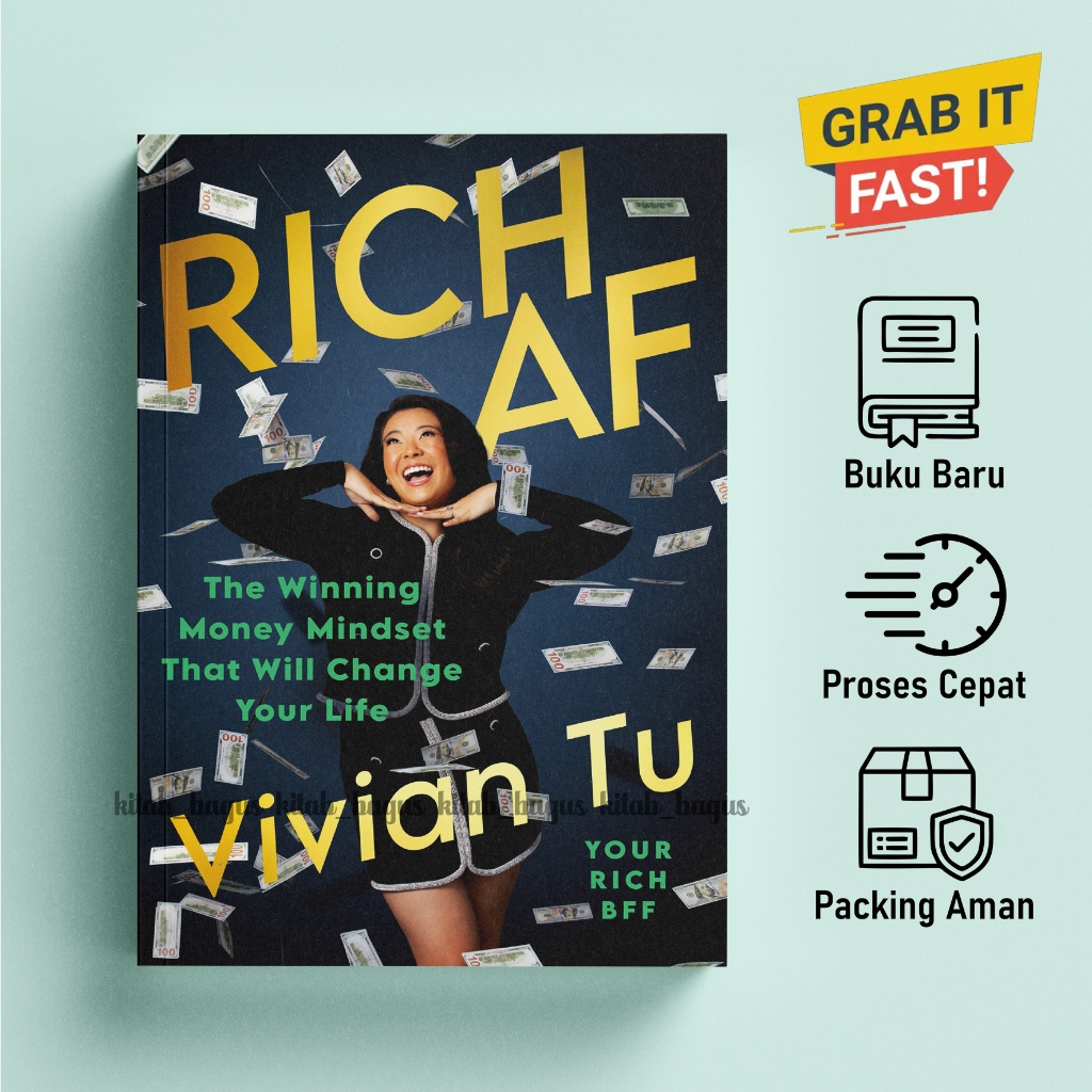 Jual (English) Rich AF: The Winning Money Mindset That Will Change Your ...