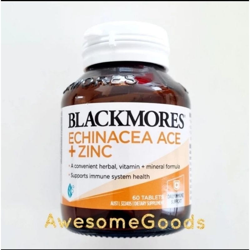 Jual Blackmores Echinacea ACE + Zinc 60 Tablets Shopee Indonesia