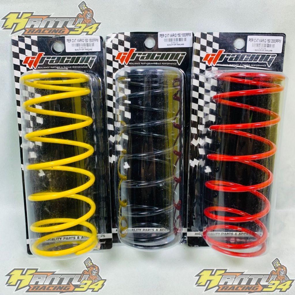 Jual PER CVT VARIO GF RACING PCX ADV 1000 1500 2000 RPM THAILAND HANTU ...
