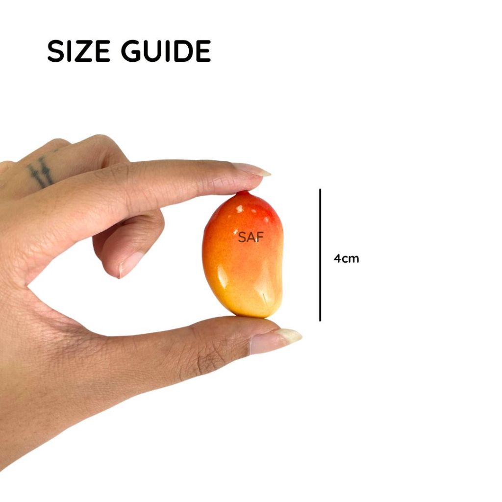 Jual SAF Mangga Merah Buah Artificial Palsu - Fake Mango Props Foto ...