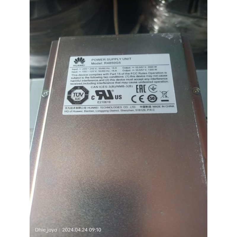 Jual Rectifier R4850G Huawei / PSU R4850G 48V | Shopee Indonesia