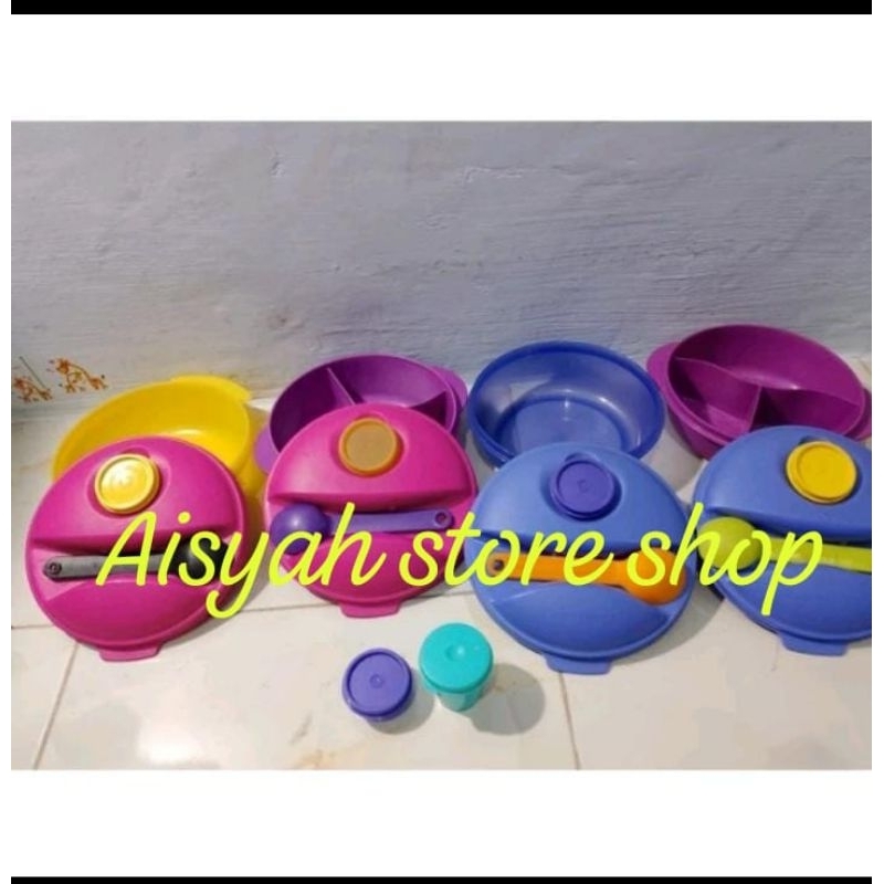 Jual CWL polos dan plus sendok tempat sambel 1 liter tempat bekal tutup ...