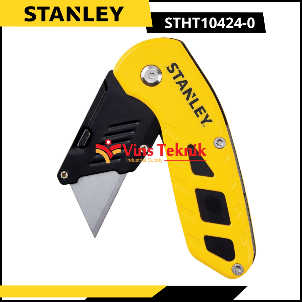 Jual Baru Folding Utility Knife Pisau Cutter Lipat Cuter Stanley ...