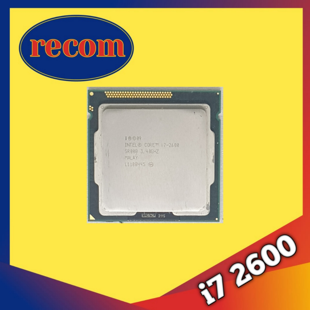 Jual processor intel core i7 2600 / i7 2600k lga 1155 tray | Shopee ...