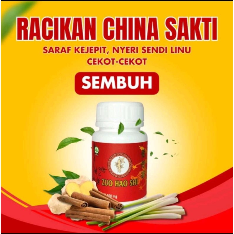 Jual Zuo Hao Shi Obat China Ampuh Atasi Saraf Kejepit Nyeri Sendi ...