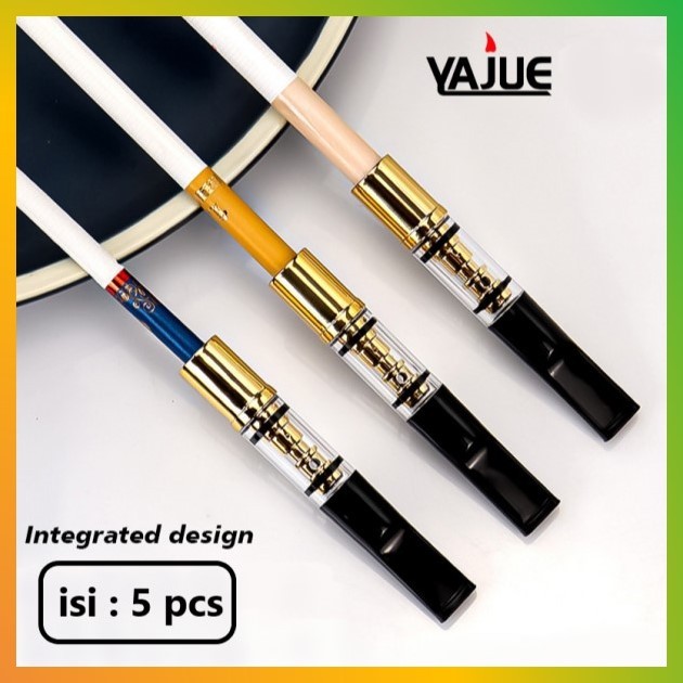 Jual Filter Rokok Yajue Cigarette Holder Portable Reusable Tar Filter ...