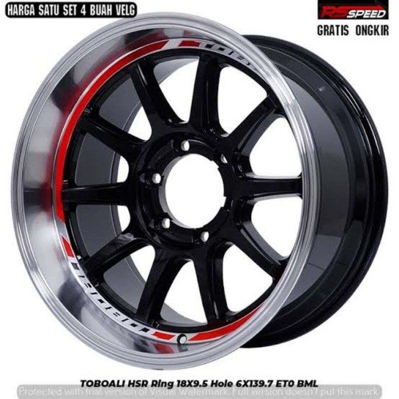 Jual sticker velg lenso venom tobali hsr isi 4 shet | Shopee Indonesia