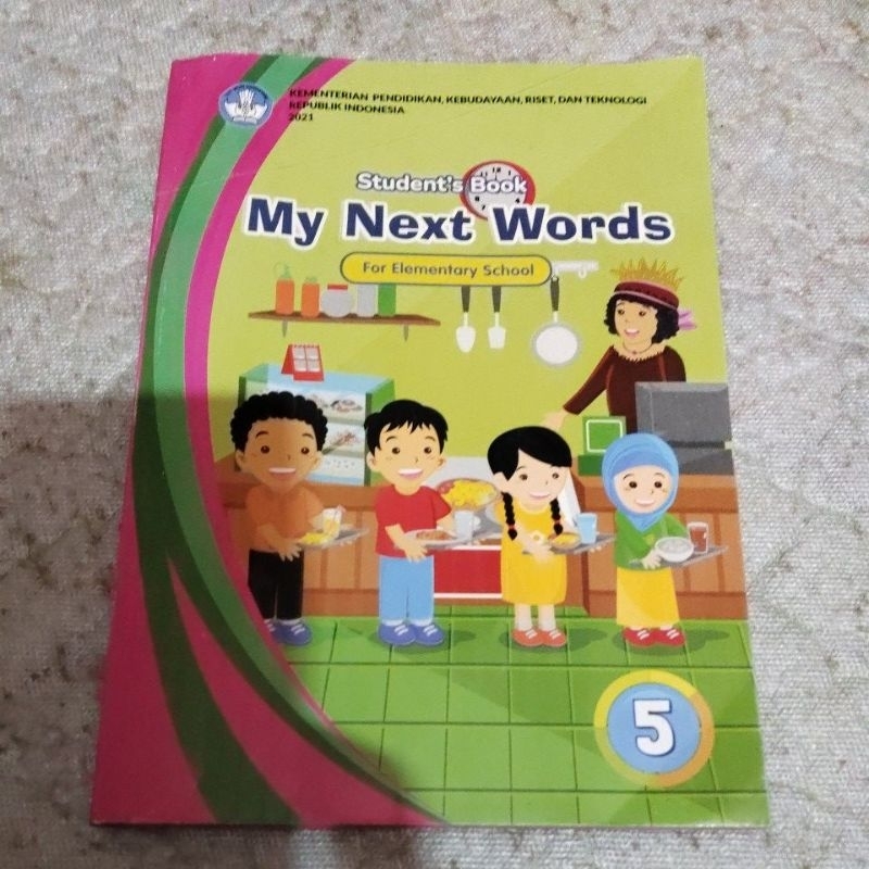 Jual BUKU ORI STUDENT'S BOOK MY NEXT WORDS KELAS 5 SD PENERBIT ...
