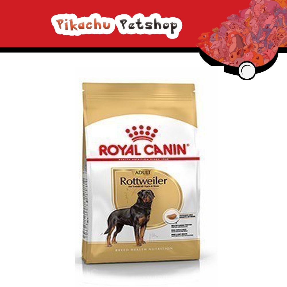 Jual MAKANAN ANJING Royal Canin Rottweiler 3 KG ADULT/ rottweiller 3 kg ...