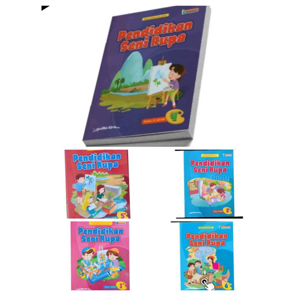 Jual PENDIDIKAN SENI RUPA KELAS 1 2 4 5 SD KURIKULUM MERDEKA YUDHISTIRA ...