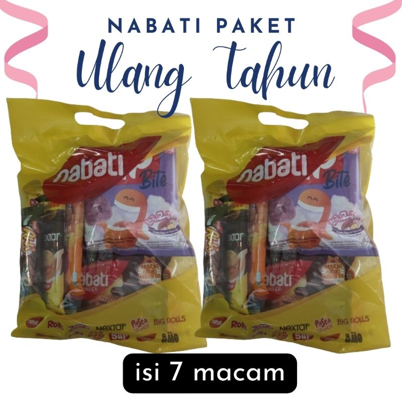 Jual Nabati Lady Paket Snack Jajan Ulang Tahun Shopee Indonesia