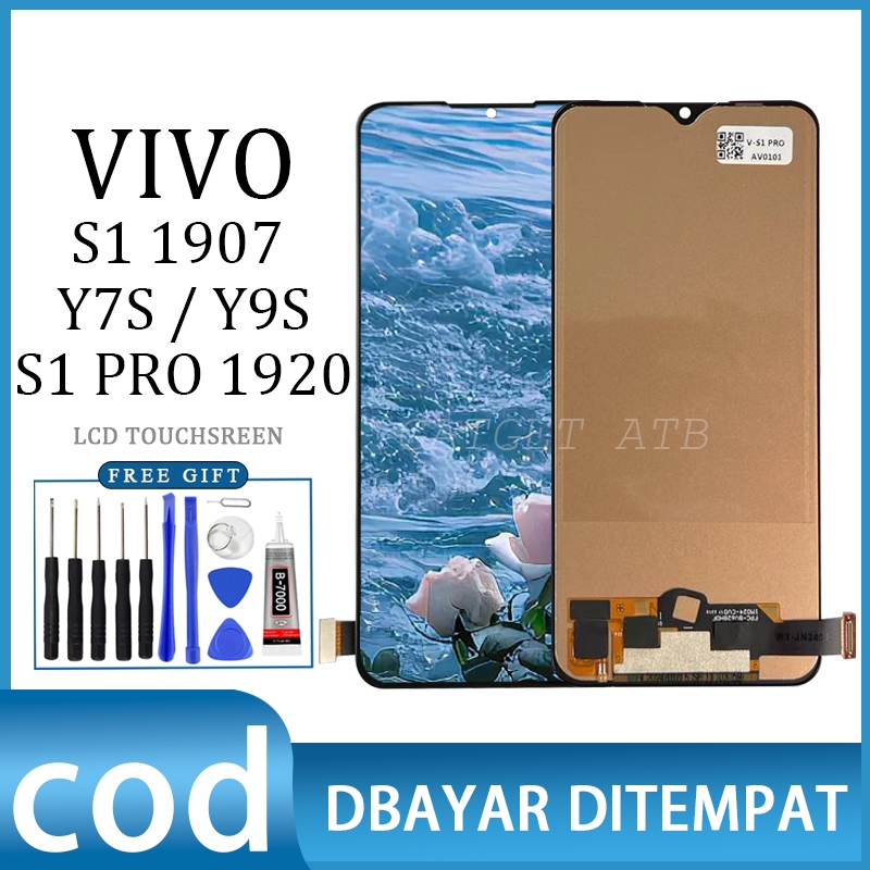Jual 【ORIGINAL+LEM】LCD VIVO S1 1907 / S1 PRO 1920/ Y7S / Y9S FULLSET ...