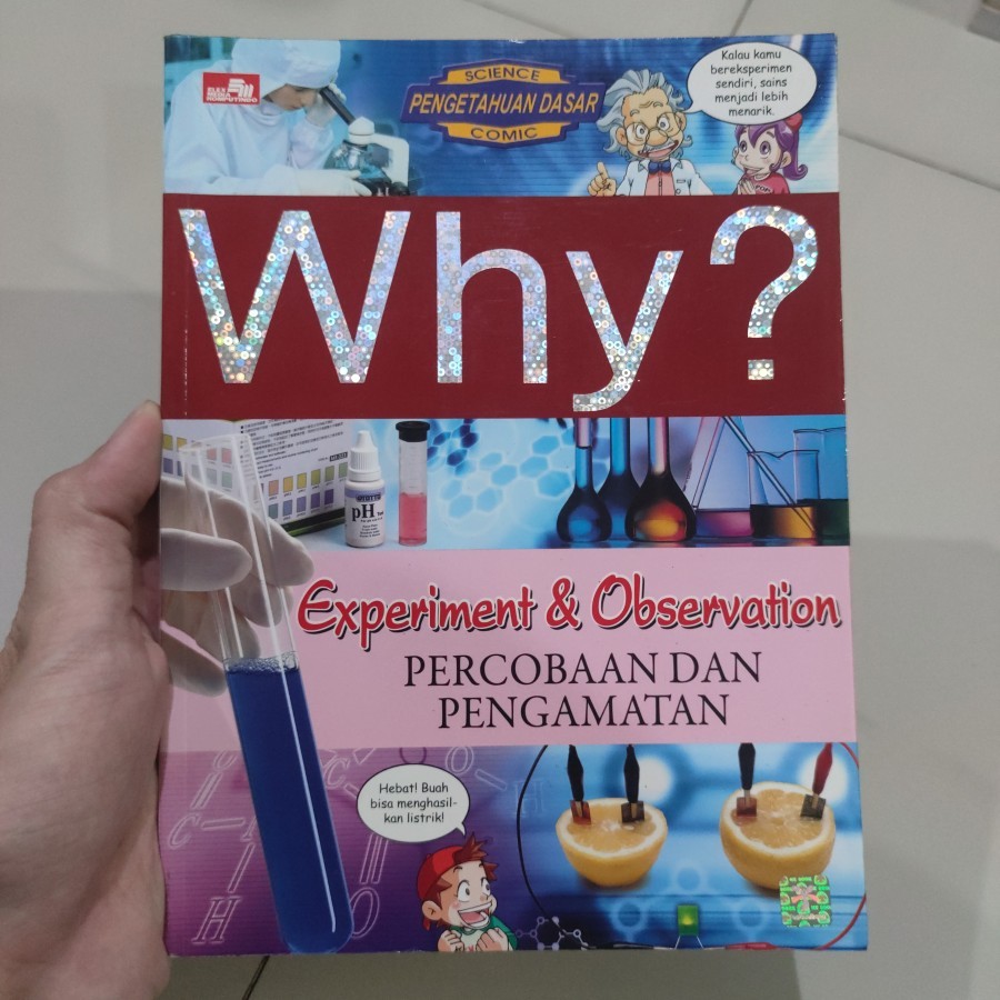 Jual BEKAS ORIGINAL - Buku Komik Why? - Experiment & Observation ...