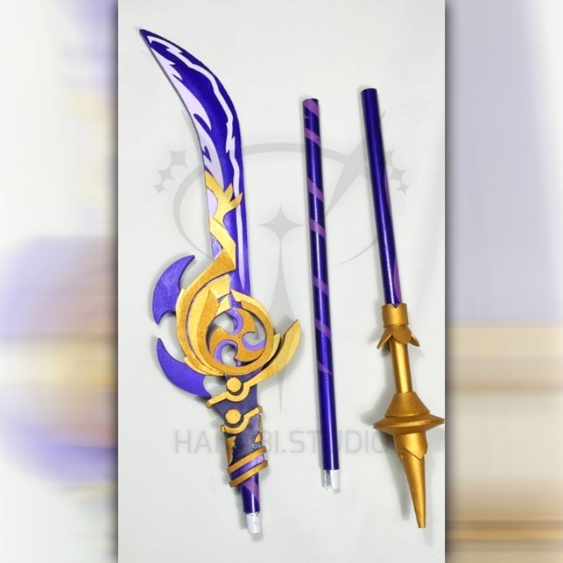 Jual Engulfing Lightning And Pasif Stack Raiden Shogun Cosplay ...