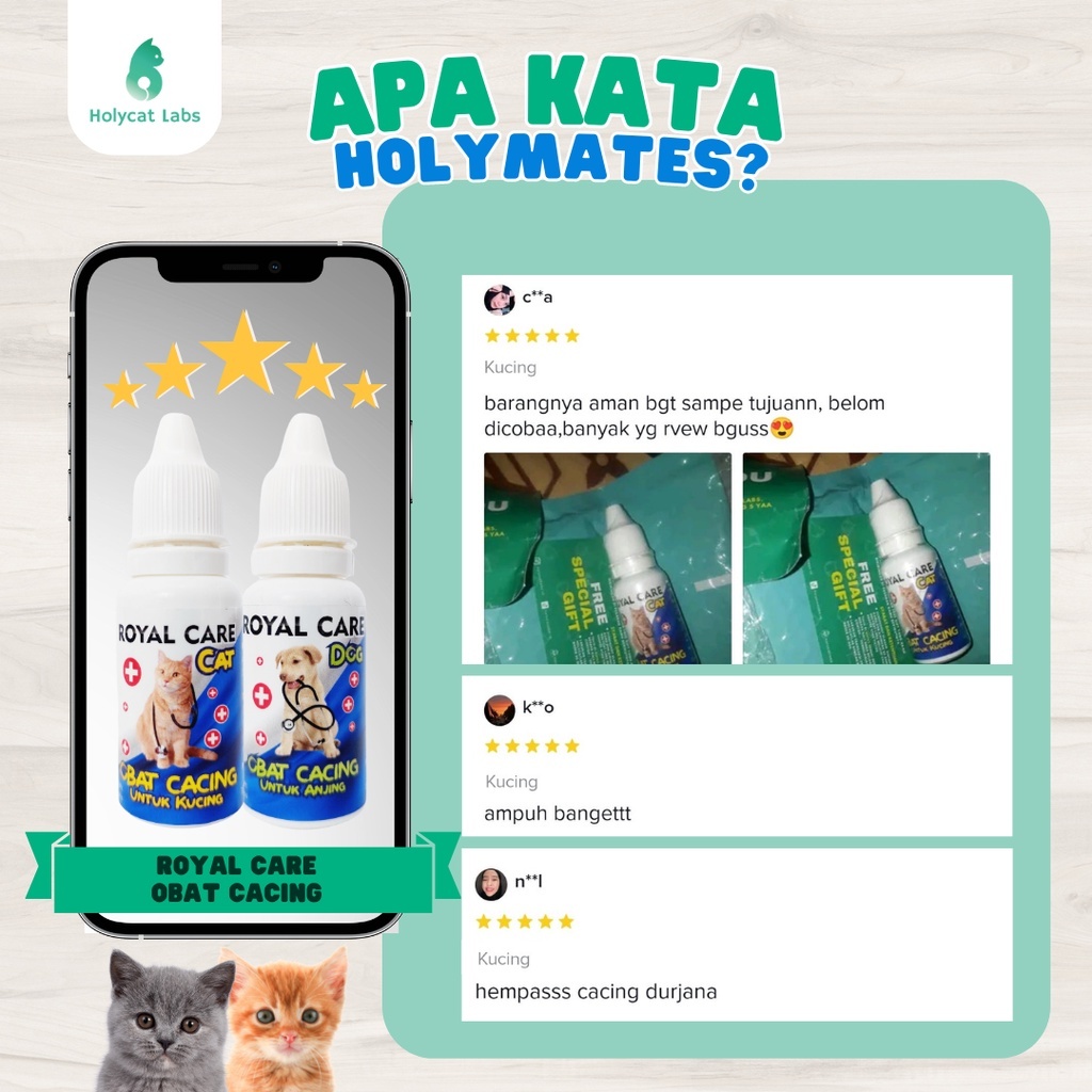 Jual Racing obat cacing kucing royal care 10ml | Shopee Indonesia