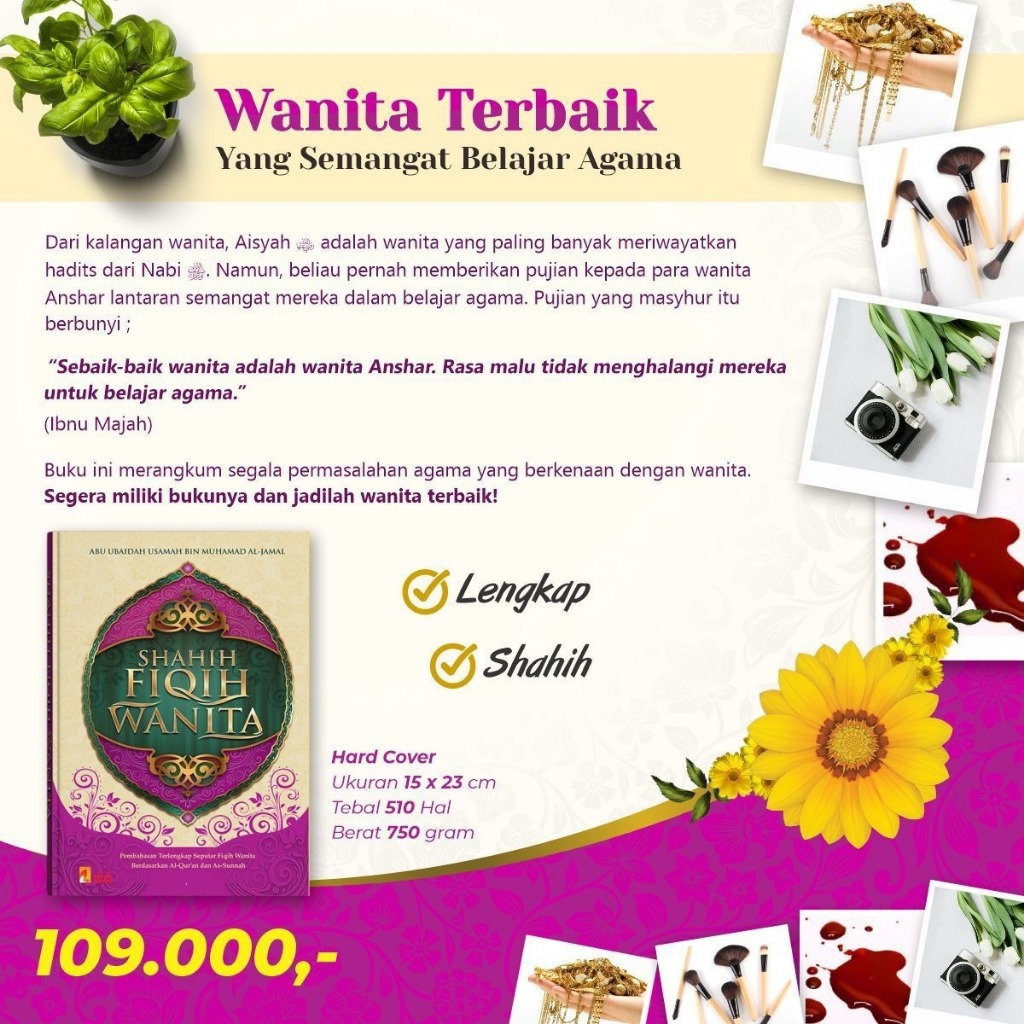 Jual Buku Shahih Fiqih Wanita Insan Kamil Shopee Indonesia