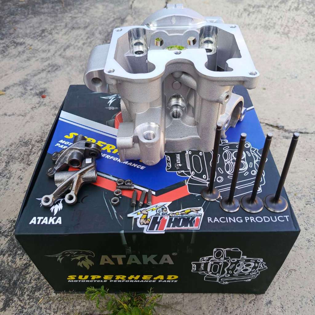 Jual Cylinder Head Ataka Racing Superhead Mx King Vixion Old Nva Nvl ...