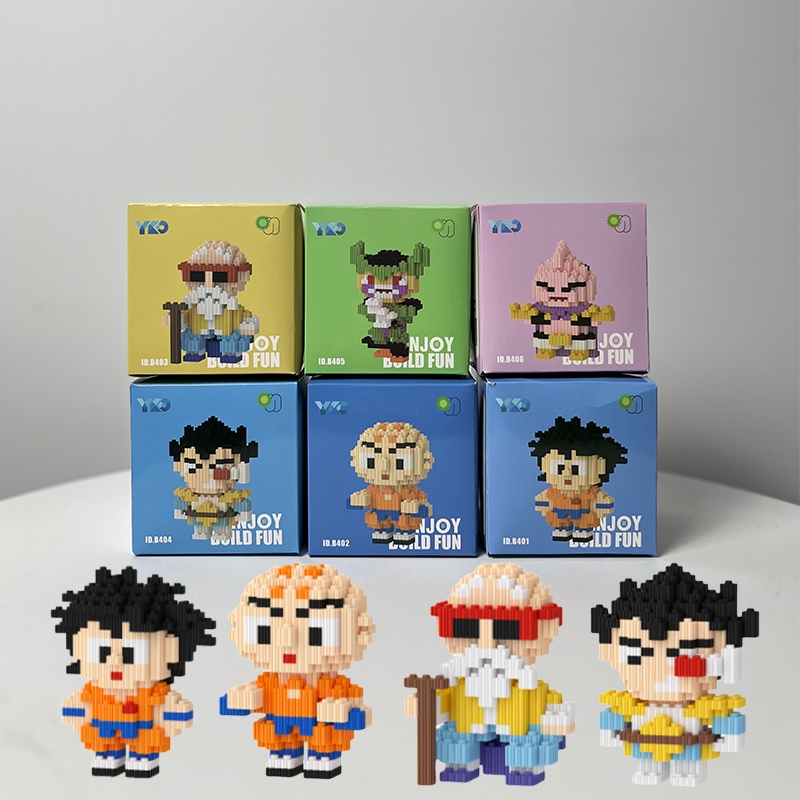 Jual LOZTOYS Nano Blocks Dragon Ball Mini Series 3D Model Mainan Blok ...