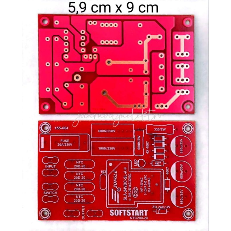Jual PCB SOFTSTART NTC 20D - 20 (064) | Shopee Indonesia