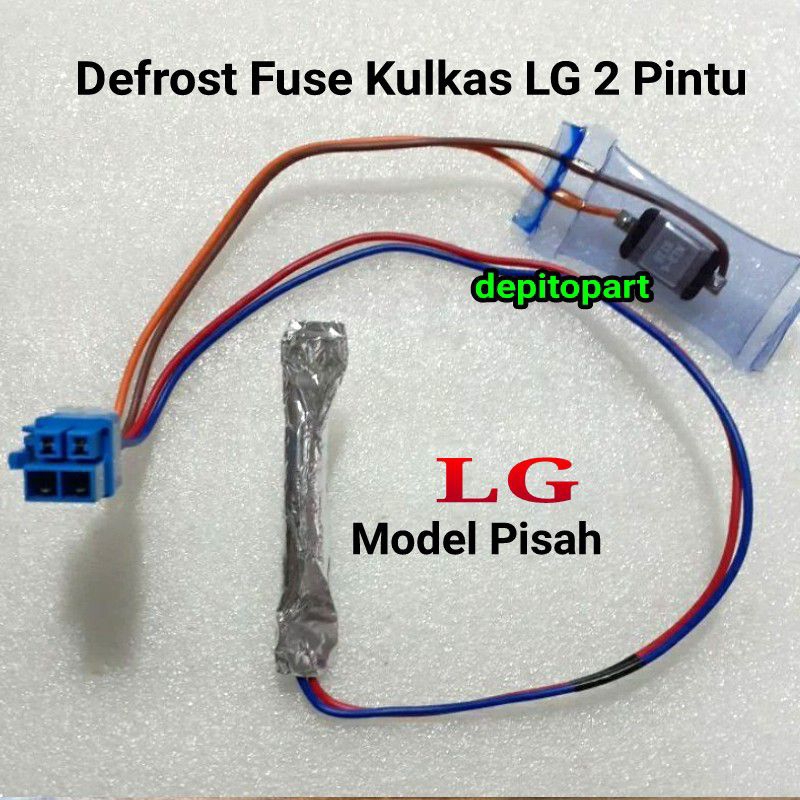 Jual Defrost Fuse Kulkas LG 2 Pintu Model Pisah Shopee Indonesia