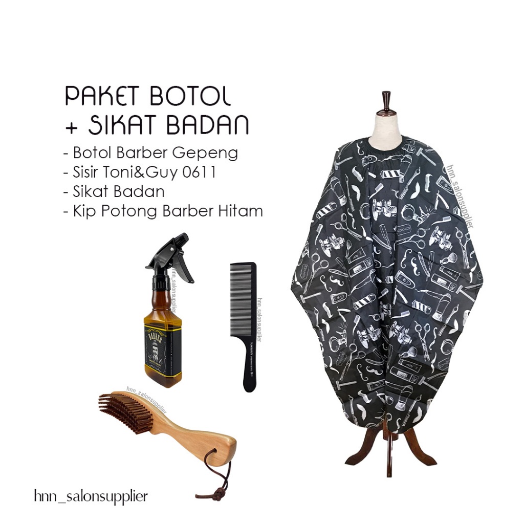 Jual Alat Cukur Barber Kip Potong Rambut dan Sikat Badan Salon ...