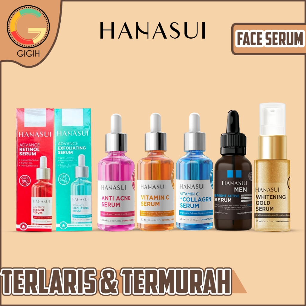 Jual HANASUI FACE SERUM TERMURAH!! 20ML ( READY ALL VARIAN ) | Shopee ...