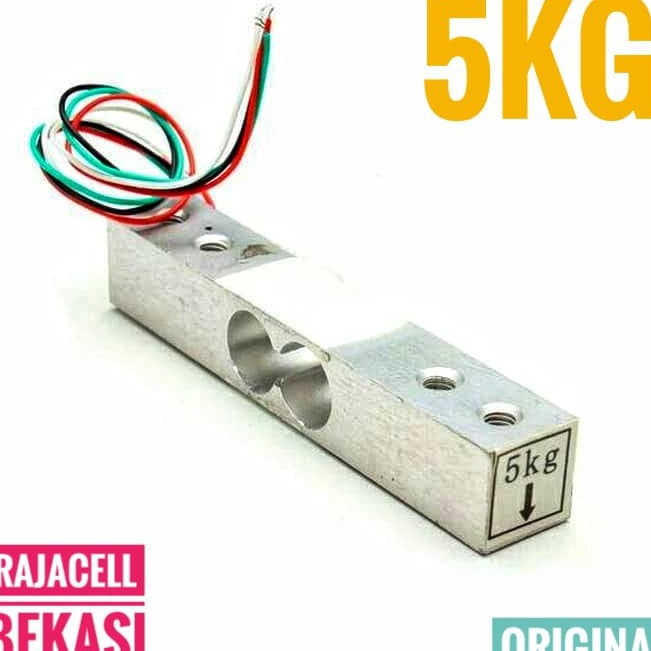Jual Kirim Langsung Weight Sensor Load Cell Weighing Sensor Scale 5KG ...