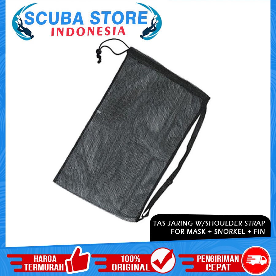 Jual Tas Jaring Bag Diving Mask Masker Snorkel Fin Fins Selam ...