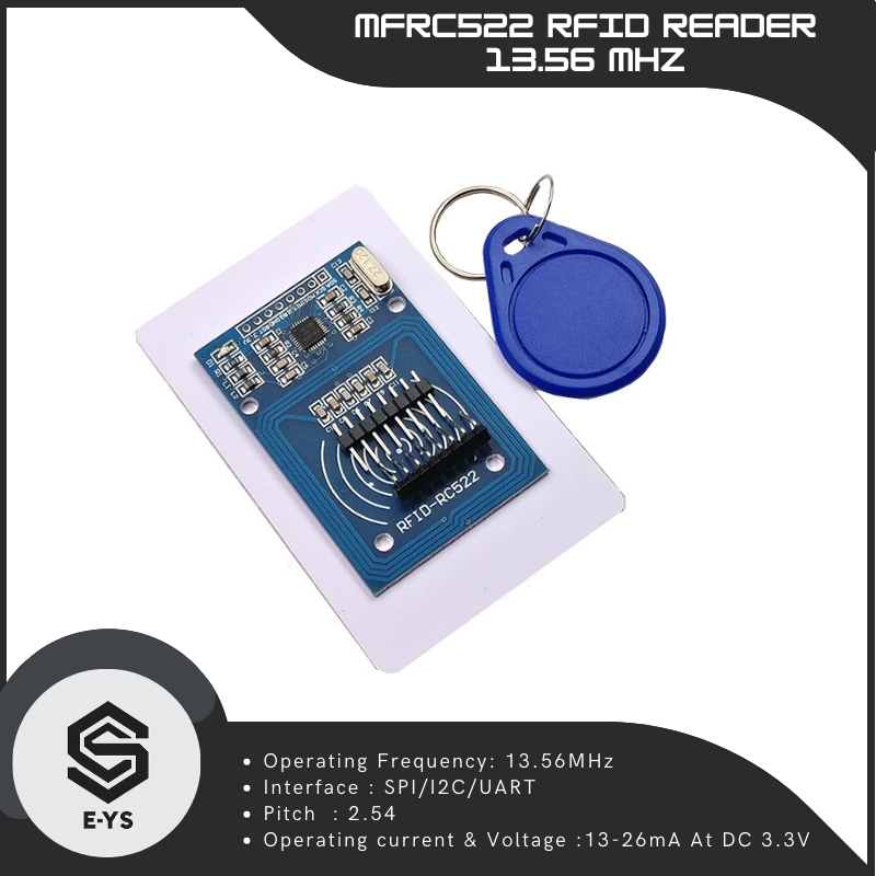 Jual RC522 - Modul RFID Reader 13,56 MHz / Rfid Reader Module MFRC522 ...