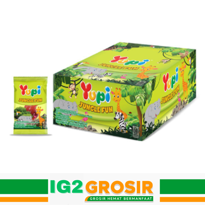 Jual Yupi Jungle Fun (1 Box/24 pcs) | Shopee Indonesia