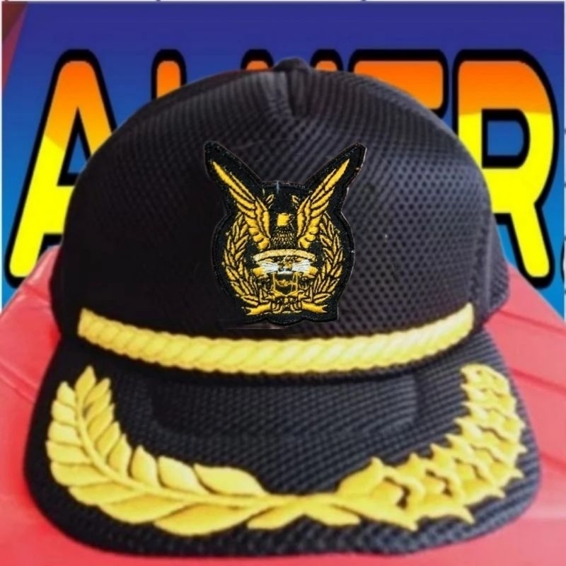 Jual topi logo TNI AU topi TNI AU topi jaring TNI topi kerja TNI AU ...