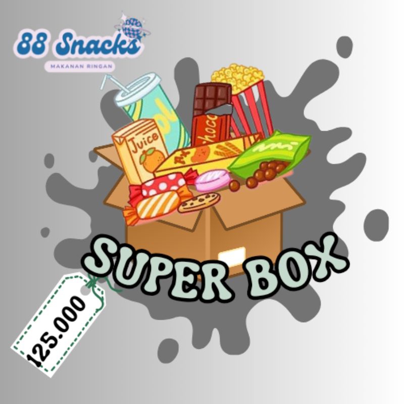 Jual Snack By Request Super Box Budget 125K (2Kg) | Shopee Indonesia