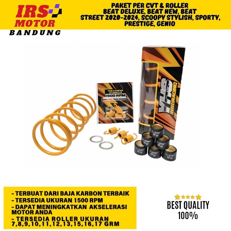 Jual PAKET PER CVT RACING 1500 RPM BEAT DELUXE BEAT NEW SCOOPY 2020 ...
