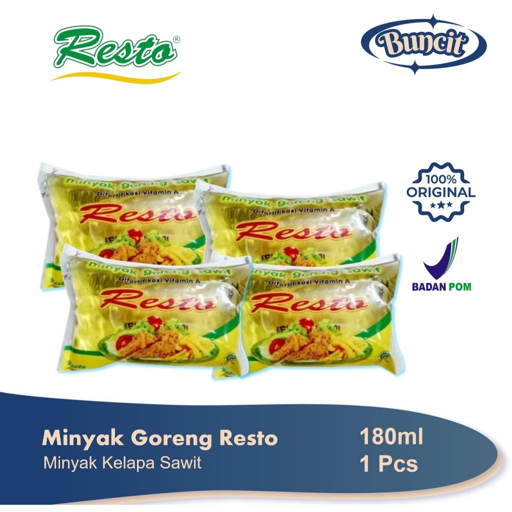 Jual Minyak Goreng Resto Bantal Ml Minyak Kelapa Sawit Resto Ml