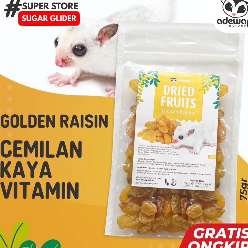 Jual Obral Berkualitas Golden Raisin Dried Fruit Buah Kismis Camilan ...