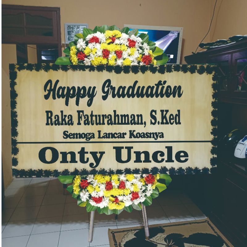 Jual karangan bunga papan bandung like rustic | Shopee Indonesia
