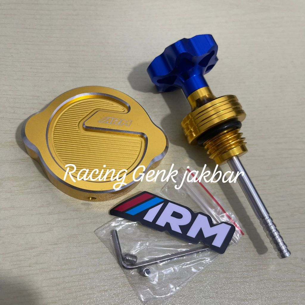 Jual Nonthaburi Gold Terbaru Tutup Oli Jarum Full Cnc Two Tone Tutup