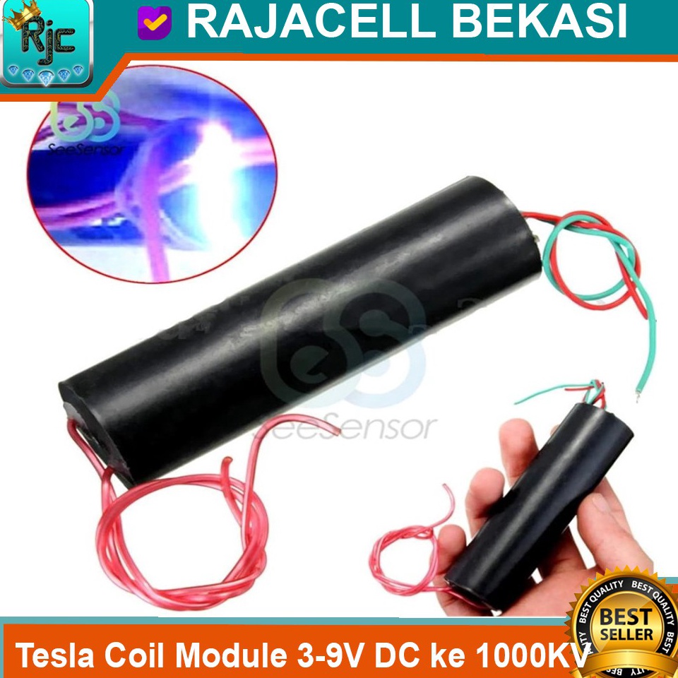 Jual KODE P25A Tesla Coil Module Step Up 39V DC ke 1KV High Voltage ...
