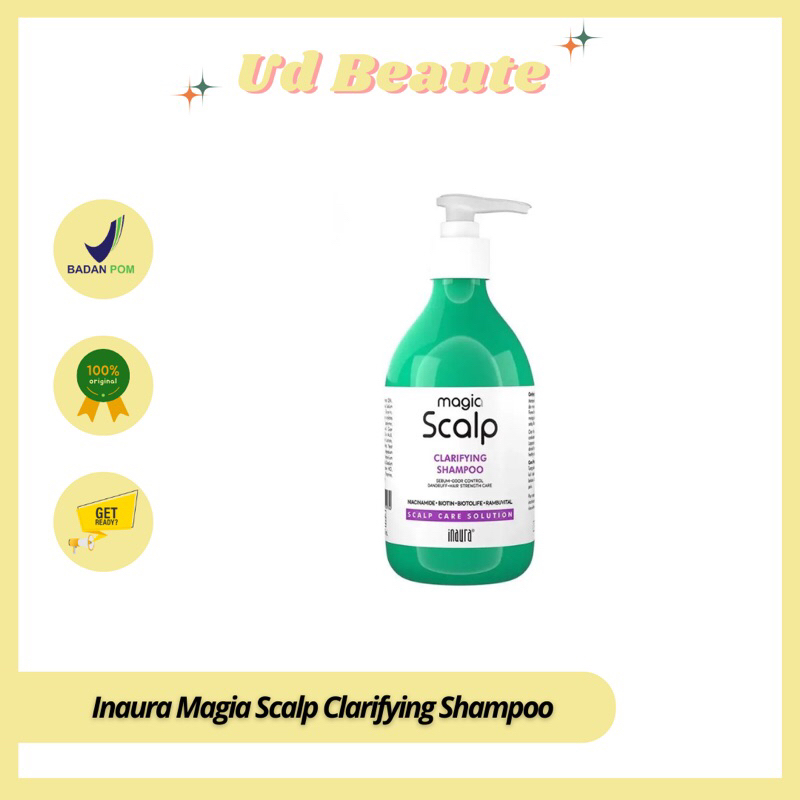 Jual Inaura Magia Scalp Clarifying Shampoo 250ml | Shopee Indonesia